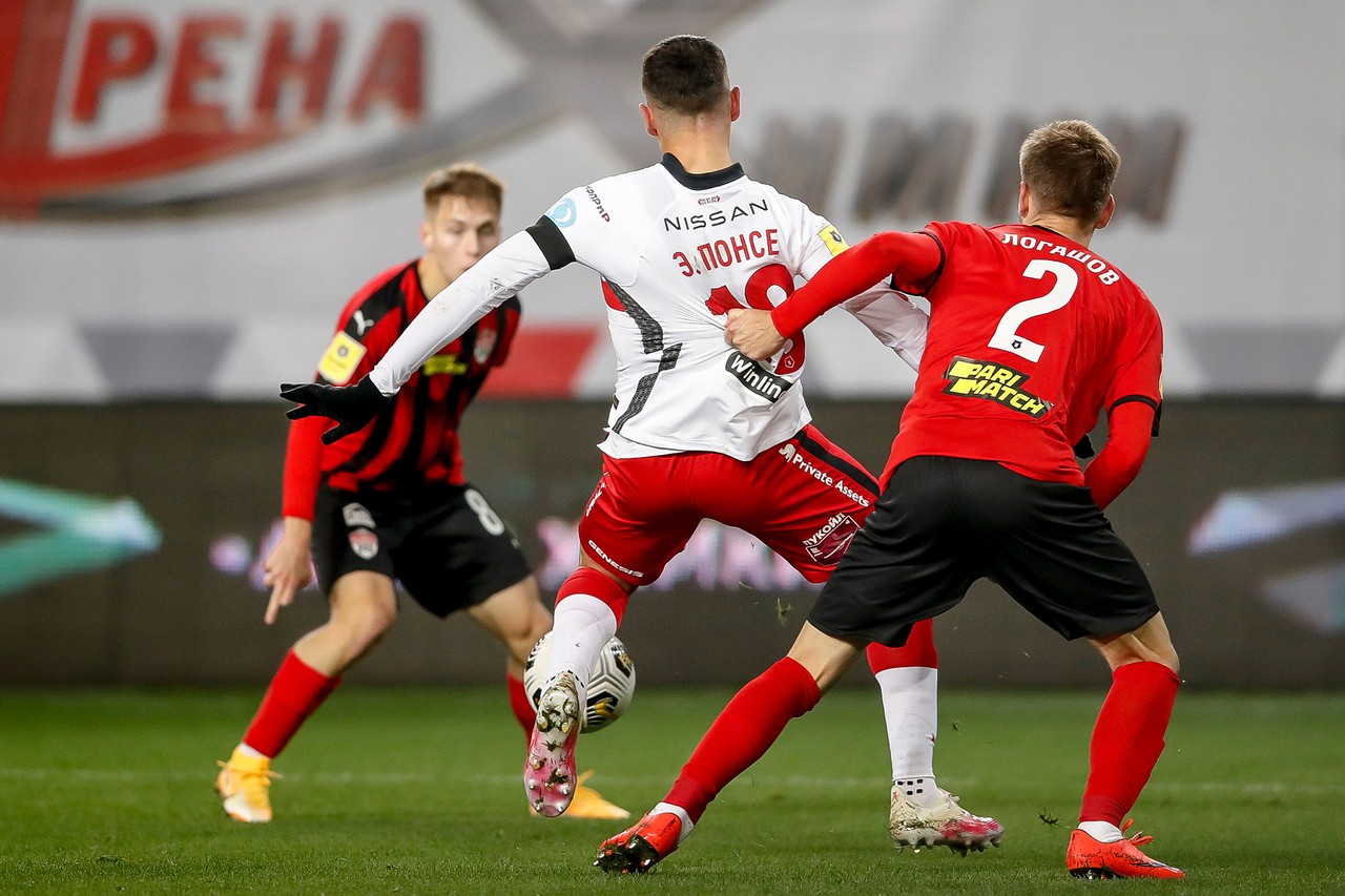 Химки - Спартак, 2:3. Логашов и Понсе